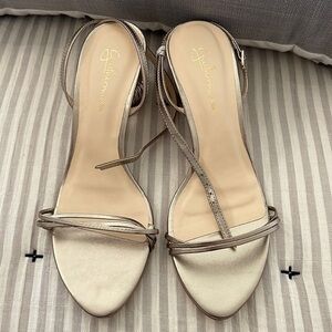 Anthropologie Guilhermina Sculptural Heeled Sandals. NWT
